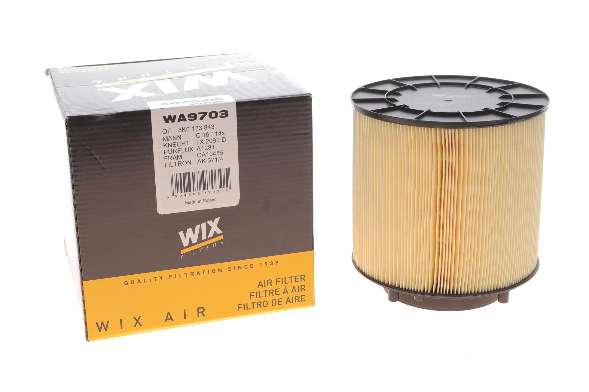 WA9703 WIX FILTERS